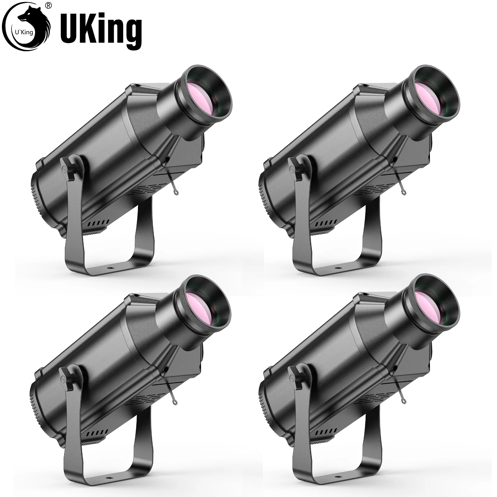 U'King 1/2/4 قطعة أضواء COB صغيرة 120 وات مزدوجة اللون 3 إعدادات لدرجة حرارة اللون ضوء المرحلة يعتم سلس DMX لشريط حفلات DJ