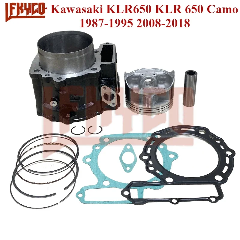 Motorcycle Engine Cylinder Kit 650CC for Kawasaki KLR650 KLR 650 Camo 1987-1995 2008-2018 11005-0584 Motorbike Piston Rings Tool