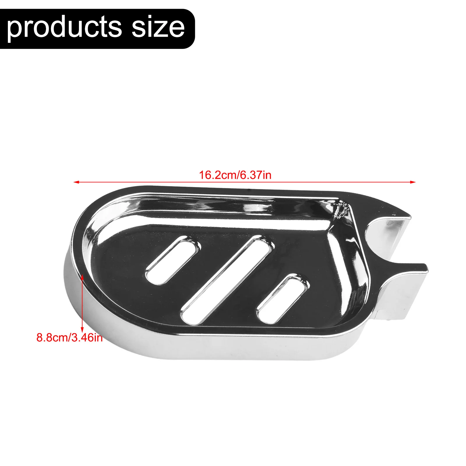 Bathroom Tool Soap Dish Useful Soap Dish Keep Soap Dry Modern Design Wear-resistant Chrome-plated Easy To Install