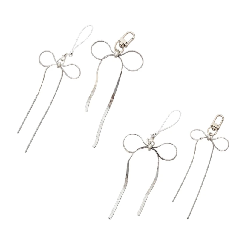 

Fashion Bowknot Phone Charm Cellphone Hanging Rope for Women Bag Jewelry Gift Dropship