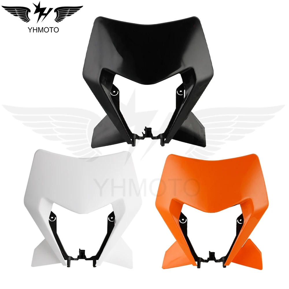 ل KTM EXC-F 300 2024 دراجة نارية استبدال الجبهة العلوي هدية القلنسة العلوي كشافات البقاء قوس حامل #3