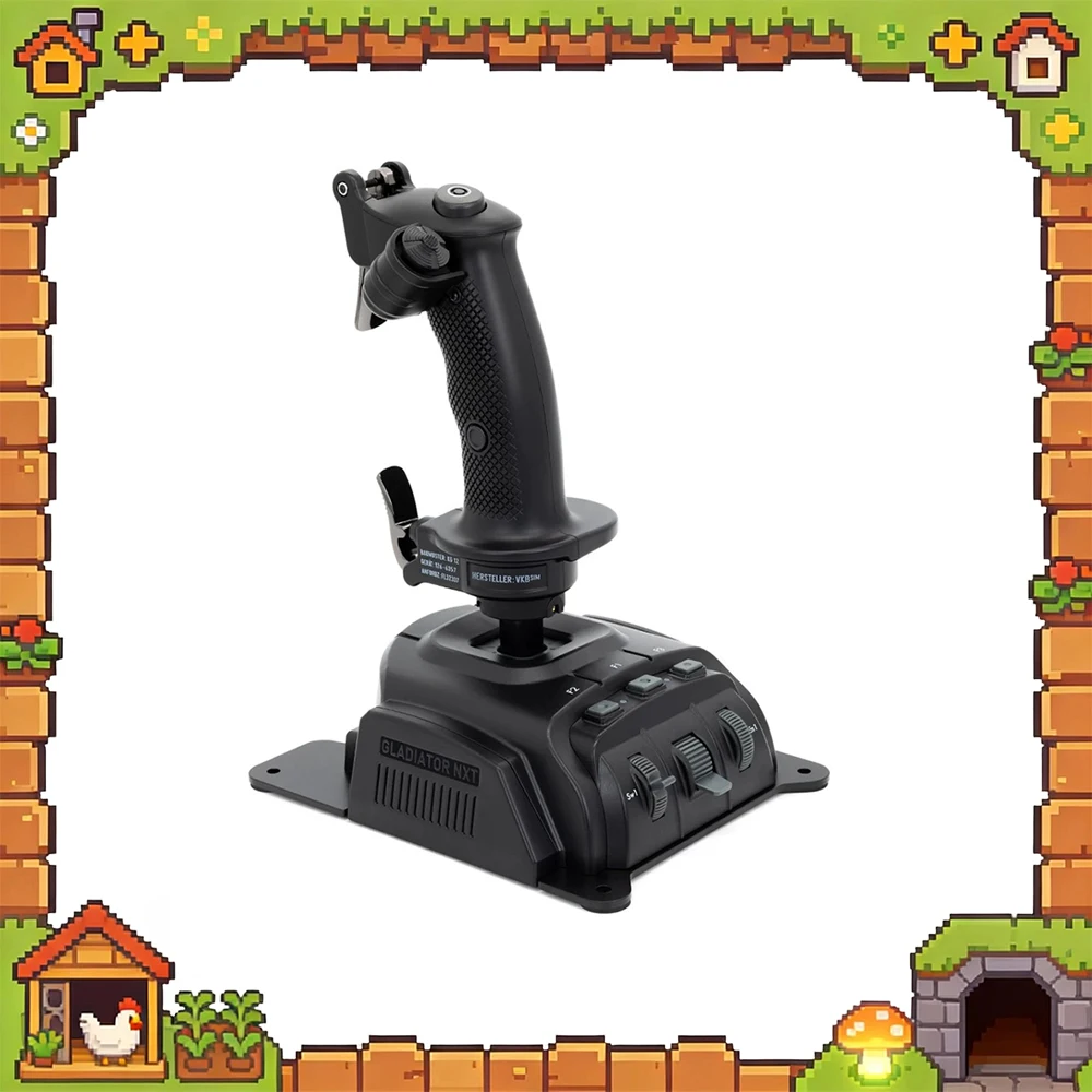 Joystick symulacyjny VKBSIM Gladiator NXT EVO KG12 do symulacji lotów DCS F16 F18 Airbus, symulator lotu, gamepad, niestandardowe prezenty.