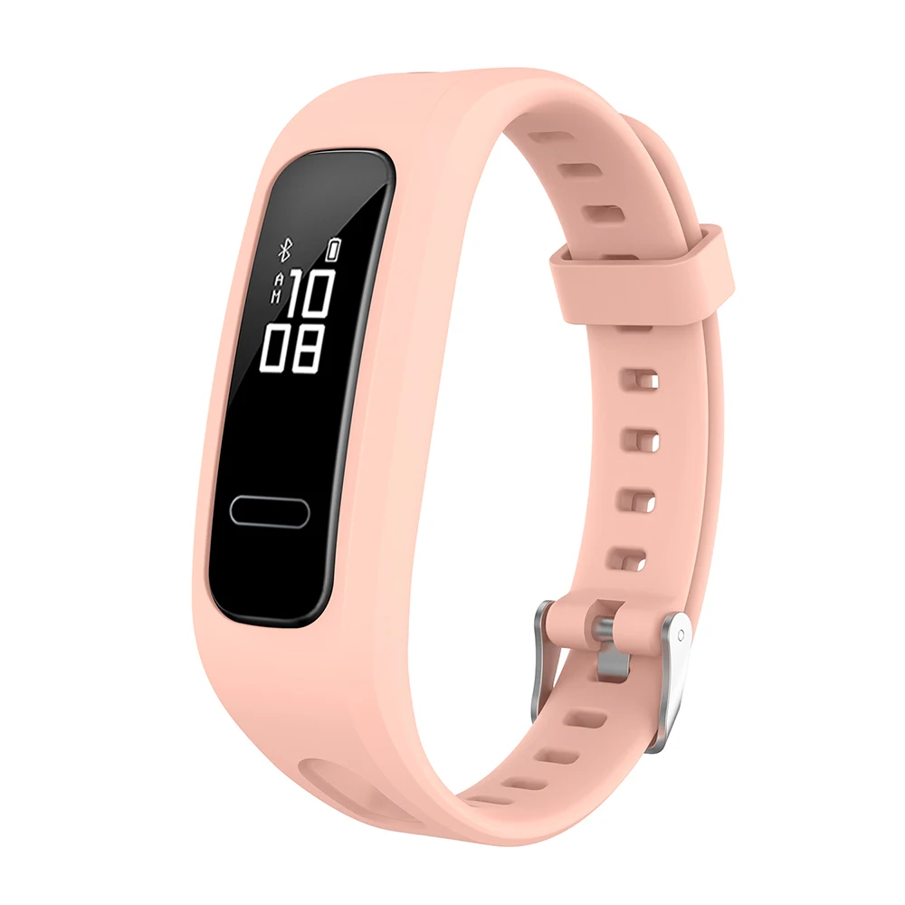 Silicone Wrist Strap For Huawei Band 3E 4E Bracelet Wristband for Huawei Honor Band 4 Running Version