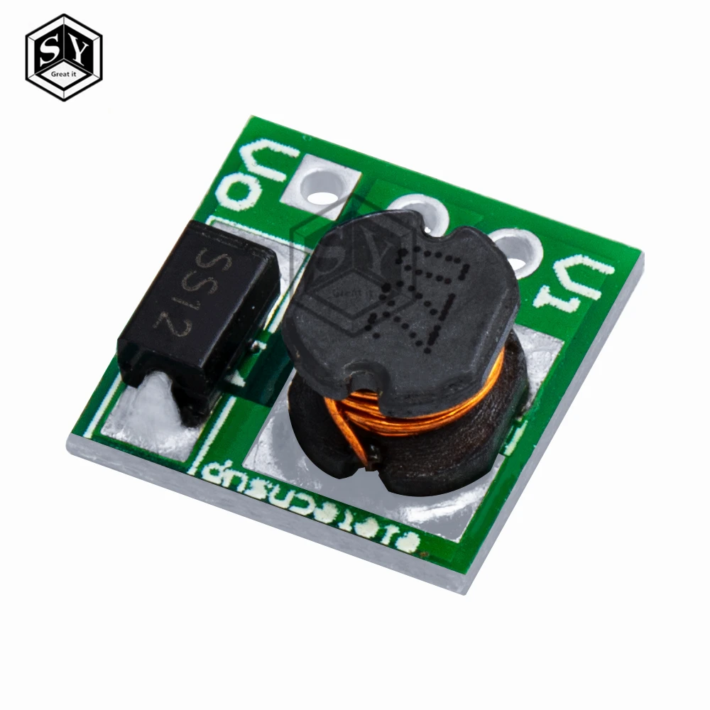 1PCS /5PCS/10pcs   0.9-5V To 5V DC-DC Step-Up Power Module Voltage Boost Converter Board 1.5V 1.8V 2.5V 3V 3.3V 3.7V 4.2V To 5V