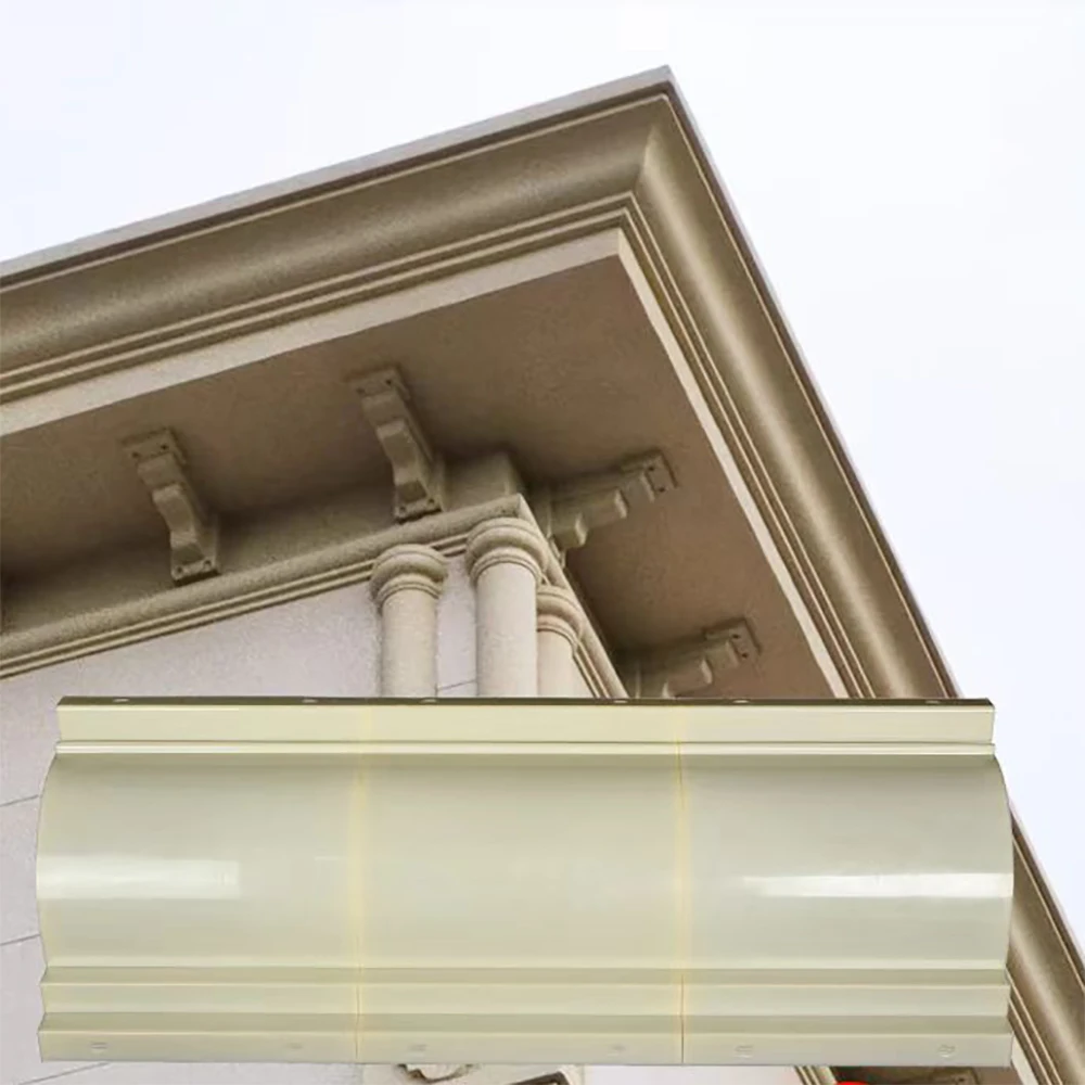 Evil line mold Roman column cement room along the European villa wiring model exterior wall waist line building decoration
