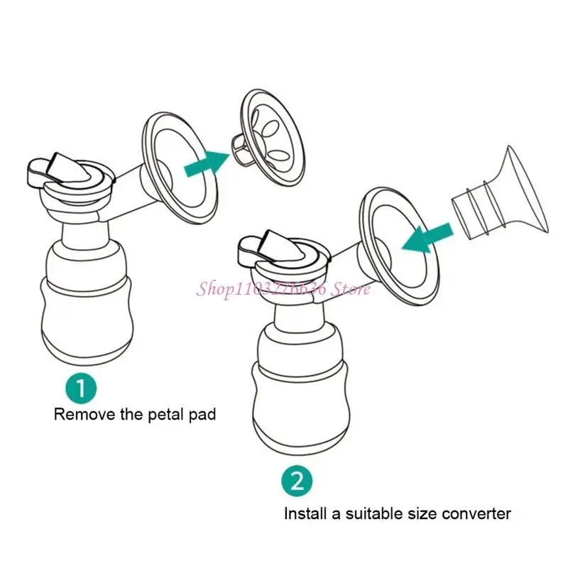 

R6FD 17/19/21 мм фланцевые вставки для грудного насоса Cups Cups Converter