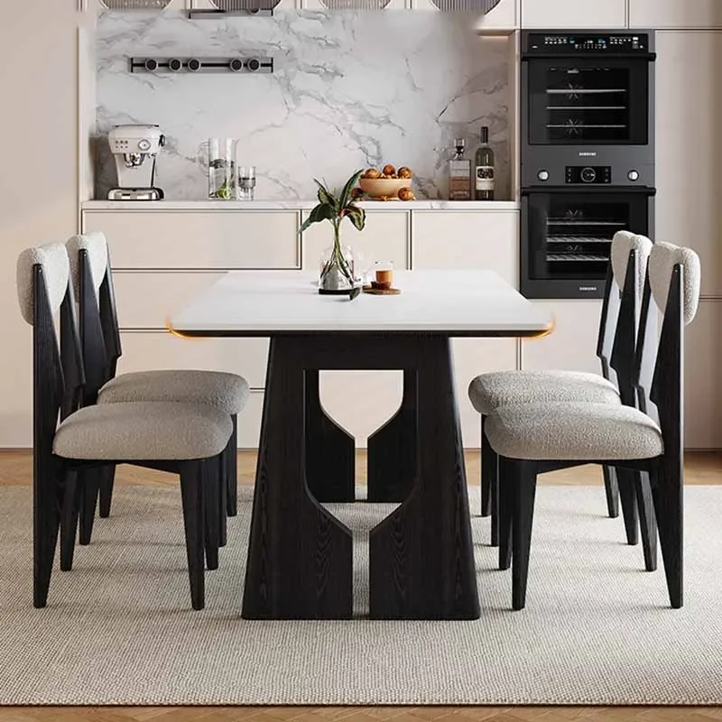 

Living Room Dining Table Luxury Nordic Big Center Restaurant Dining Table Kitchen Modern Tavoli Da Ristorante Home Furniture