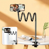 1pcs Adjustable Gooseneck Tablet Stand for Bed Rotatable Phone Holder Flexible Long Arm Universal Mobile Phone Bracket