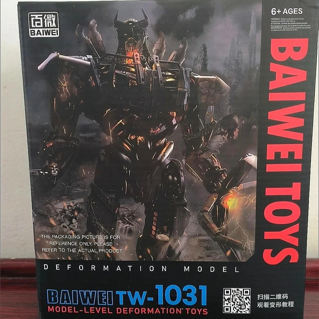 Wysyłka w 48 godzin BAIWEI Transformation Toy TW1031 Scourge Rise of The Beasts Movie 7 Studio Series KO SS101 Figurka Akcji Prezent