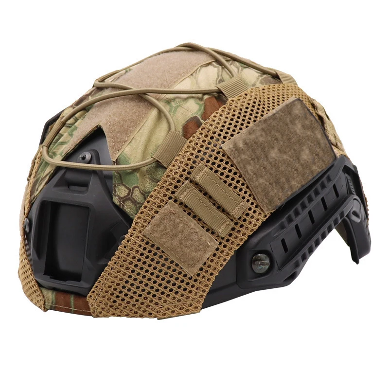 Taktische Militärische Schnelle Helm Abdeckungen Camouflage Abdeckung Tuch Airsoft CS Paintball Schießen Helm Ausrüstung Für SCHNELLE Helm Getriebe