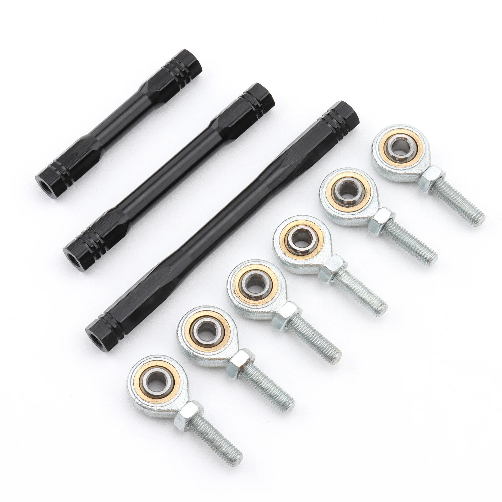 Motorcycle Shift Rod Linkage 140mm Footrest Foot Peg Rearset Gear Shift Shifter Rod M6 Accessories Universal for Harley Kawasaki