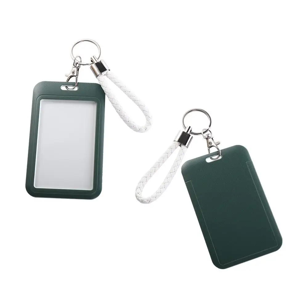 Student Office Business Key Chain Credit Card Work Card ID Card Holders ID Card Protective Badge Holders Bus Card Cover