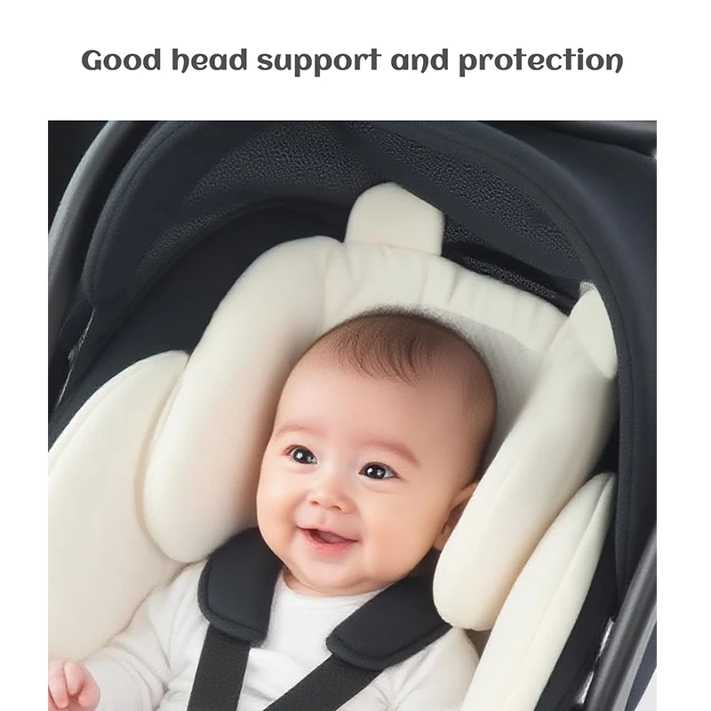 وسادة مقعد لعربة الأطفال على الوجهين، وسادة مقعد آمنة سميكة ودافئة، عربة أطفال عالمية، سلة يد، ملحقات عربة الأطفال #4