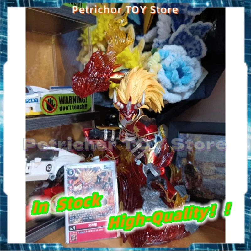 

New In Stock Digimon Zombie Car Fire High-Quality Action Figure - Animation Gk Model Pvc Doll Desktop Ornaments Model Toy Gift