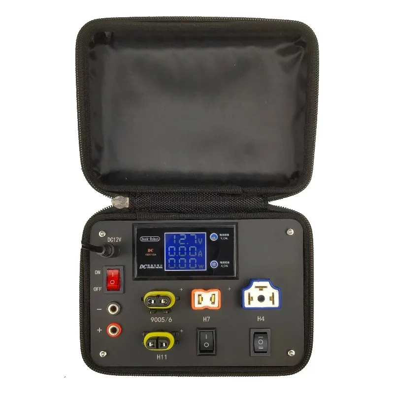 LED lamp parameter test box, car modification portable testing instrument, mini lamp test box customization