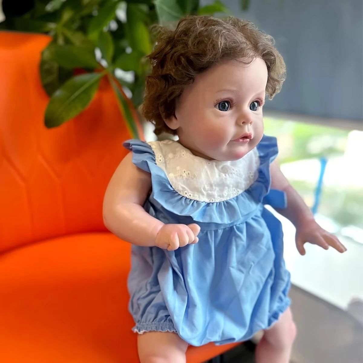 Reborn Baby Dolls Girl 24 Inch Suesue Silicone Newborn Bebe Vinyl Cotton Body Sweet Reborn Dolls with Clothes and Bottles