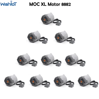 MOC 전원 기능 XL 모터 8882, 레고드 빌딩 블록과 호환, 기술 부품, 전기 자동차 트럭 전원 수정