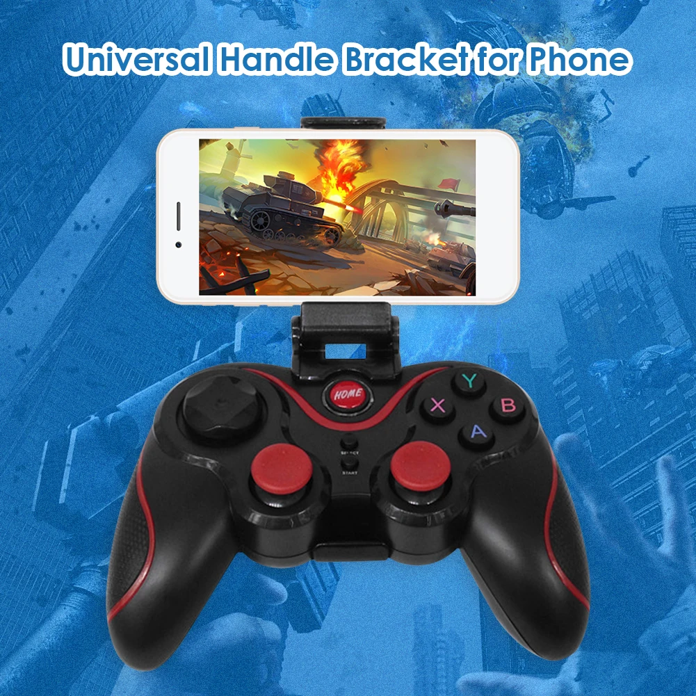 Wireless Controller Phone Stand Bracket Gamepad Joystick Holder Rack Controller Smartphone Clip Holder Adjustable Viewing Angle