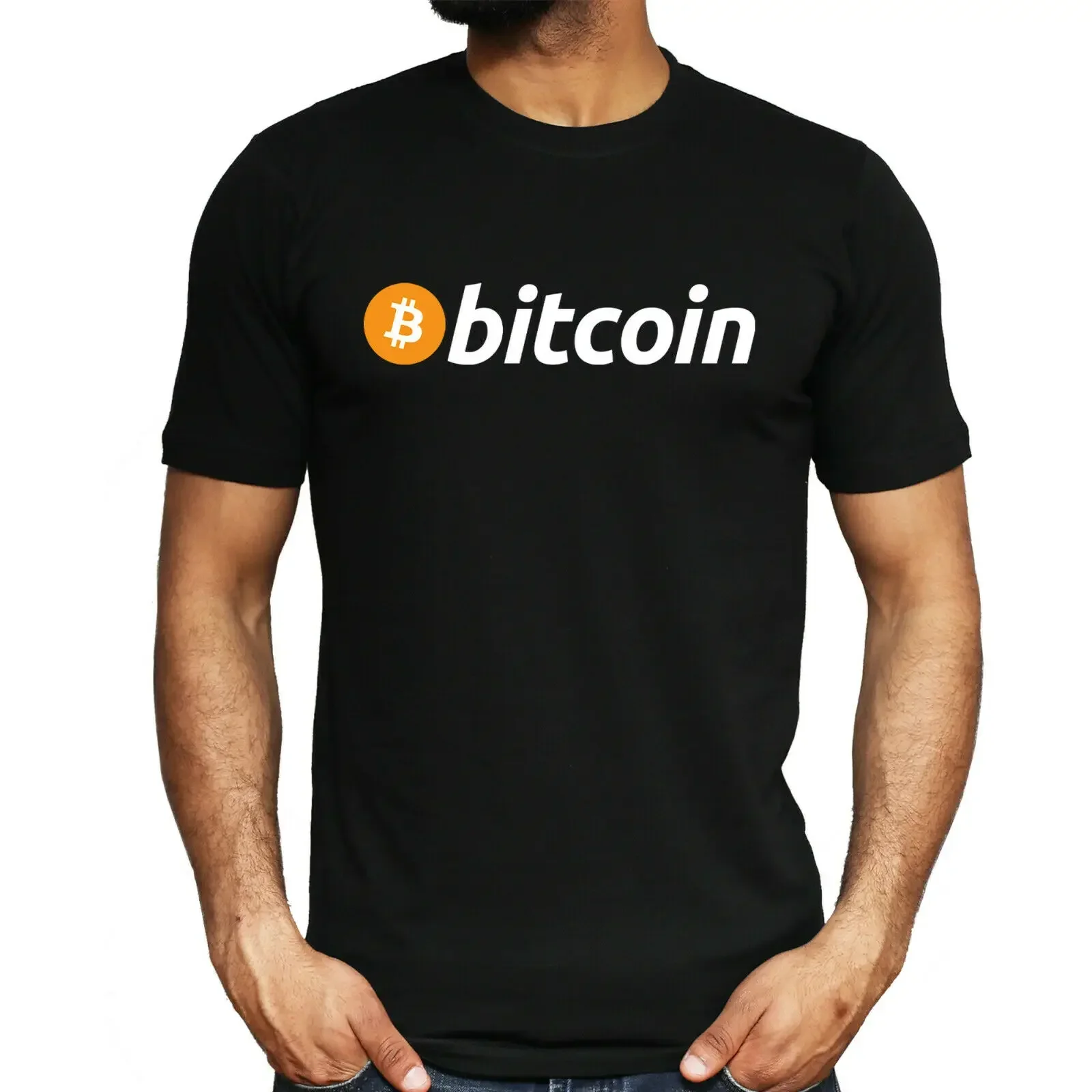 Bitcoin Cryptocurrency Coin Crypto Currency Traders - Investors Gift T-Shirt. Summer Cotton Short Sleeve O-Neck Mens T Shirt New