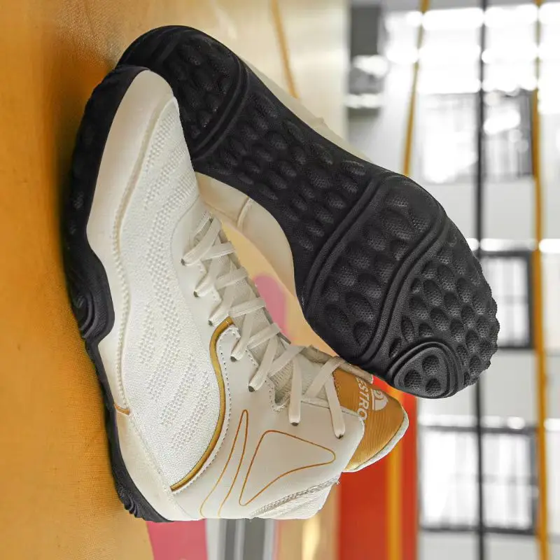 

New Boxing Shoes Comfortable Men Exercise Boxing Non Slip Sneakers Wrestling Shoes Male