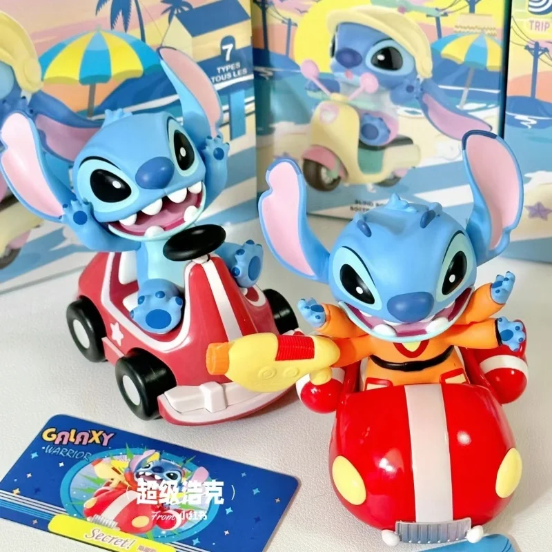 Miniso Blind Box Disney's Lilo & Stitch Changyou Series Anime Figure Model Toy Collectible Kawaii Desktop Decoration Mystery Box