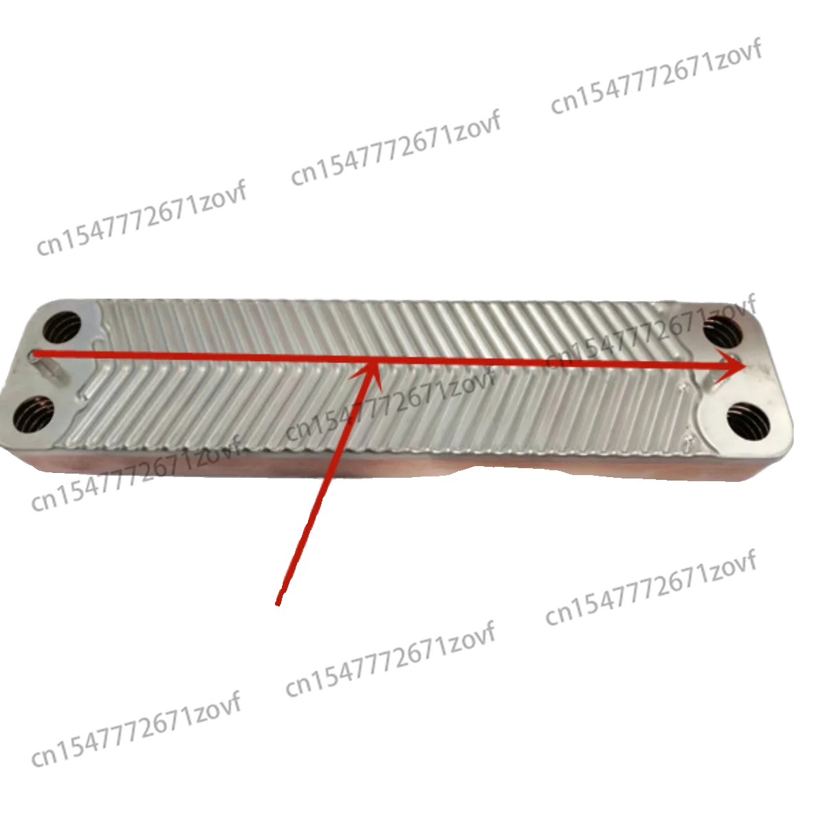 The High Heat Exchange Power of The Wall-mounted Furnace Plate Heat Exchanger Is 272mm