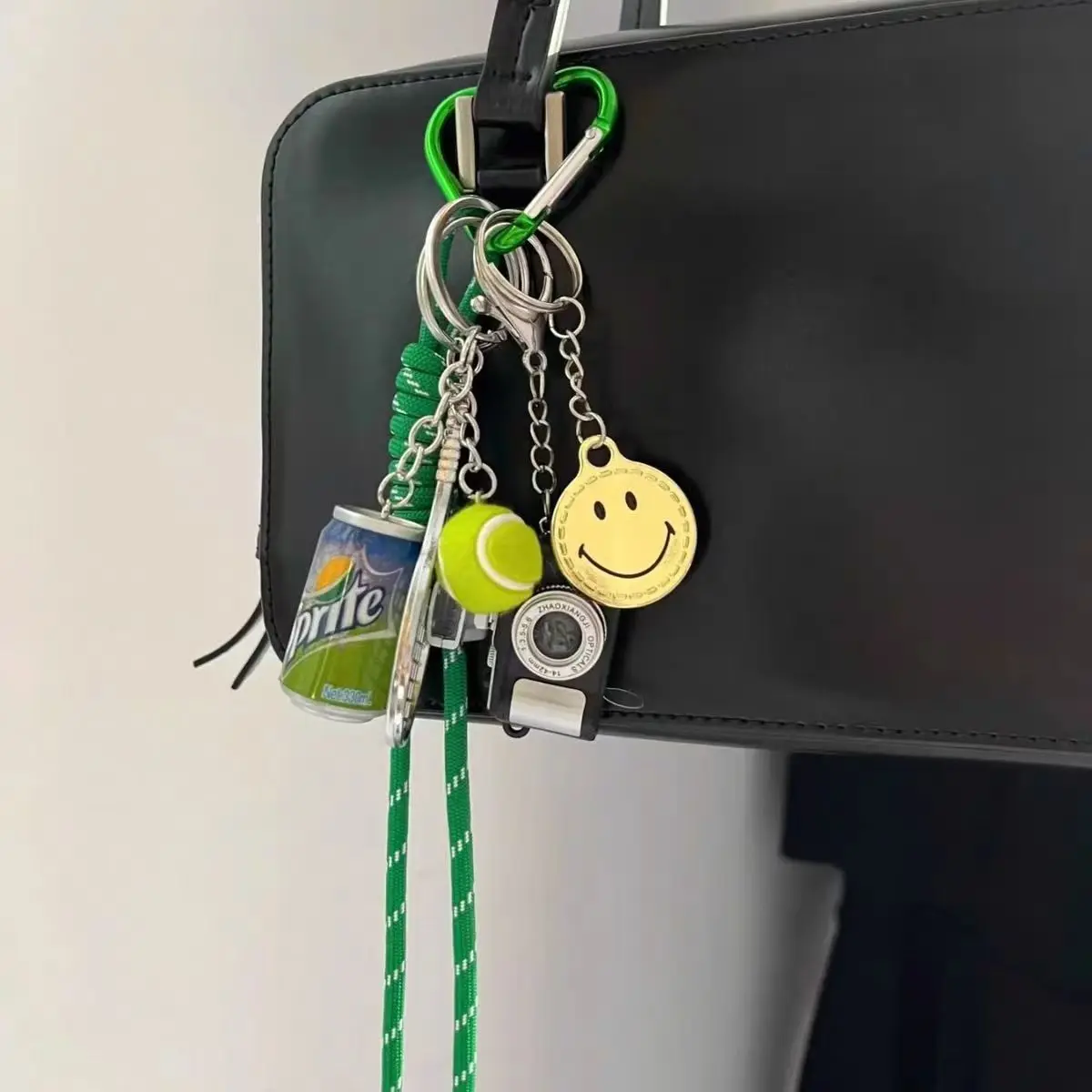 Miu series Sprite Key Chain Mini camera tennis Backpack pendant