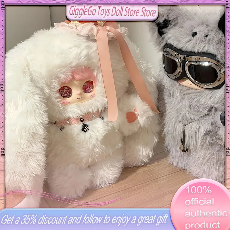 뉴 베이비 쓰리 미엘노 퍼스트 제너레이션 플로잉 샌드 아이즈 600% 바디 헤어 벨벳 블라인드 박스 트렌디 플레이 빅 베이비 큐트 돌 기프트