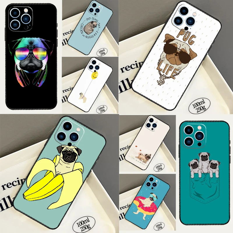 Funny Cartoon Pug C… - image