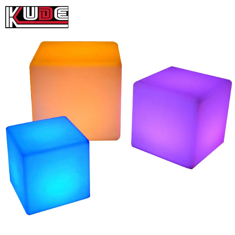 Innenmöbel Haushalt Smart leuchtender Nachttischhocker im Freien wasserdicht LED leuchtend