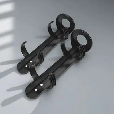 2pcs Fire Holder For Car Vehicle Mount Bracket Secure Trunk Storage Durable Plastic Easy Installation Multi Purpose Toolbox