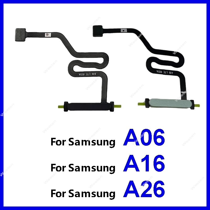 

Touch ID Fingerprint Sensor Flex Cable For Samsung Galaxy A06 A16 A26 4G 5G A066B A165F A166B A266B Power Side Button Flex cable