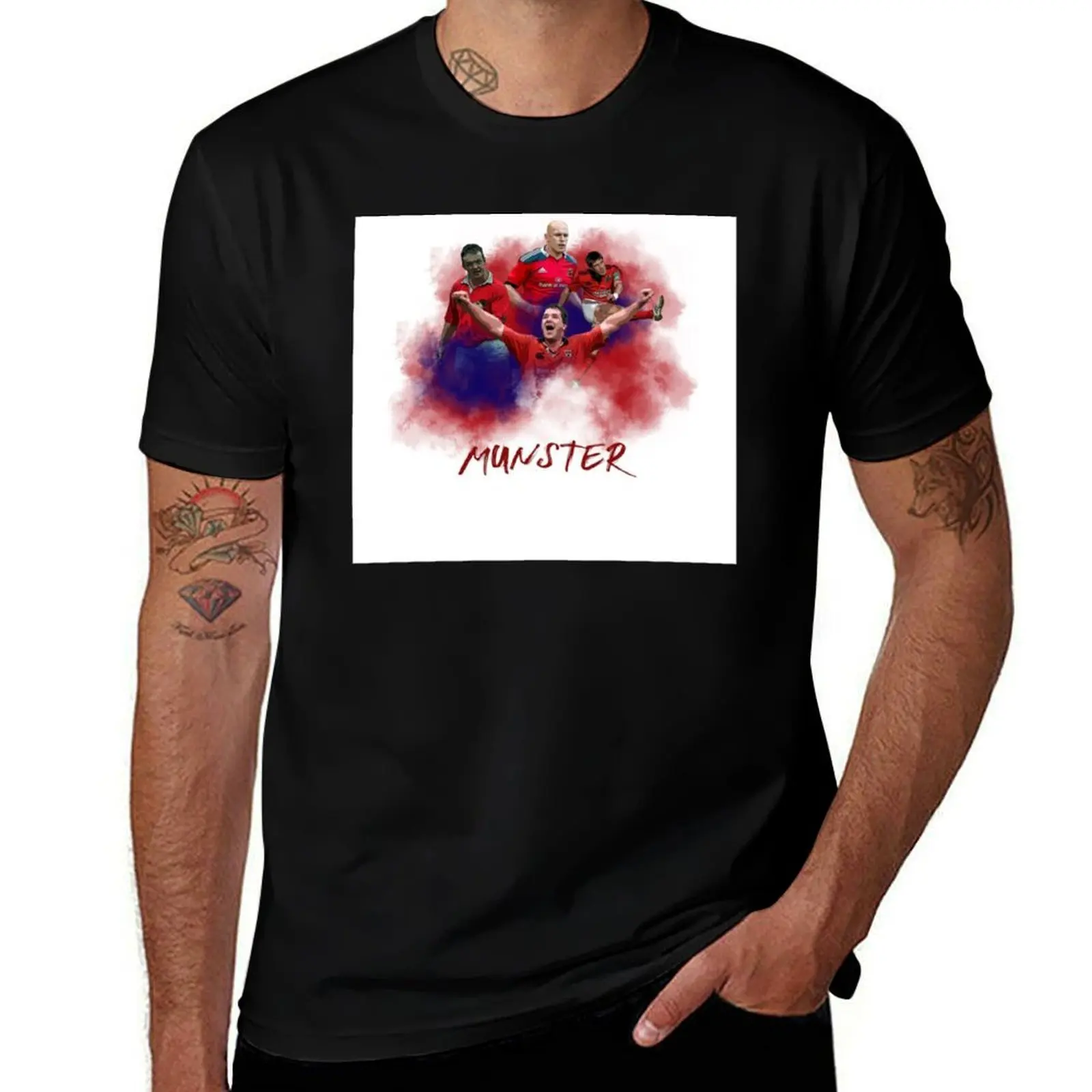 

Munster Legends Graphic T-Shirt Stylish Graphic Short Sleeve Top