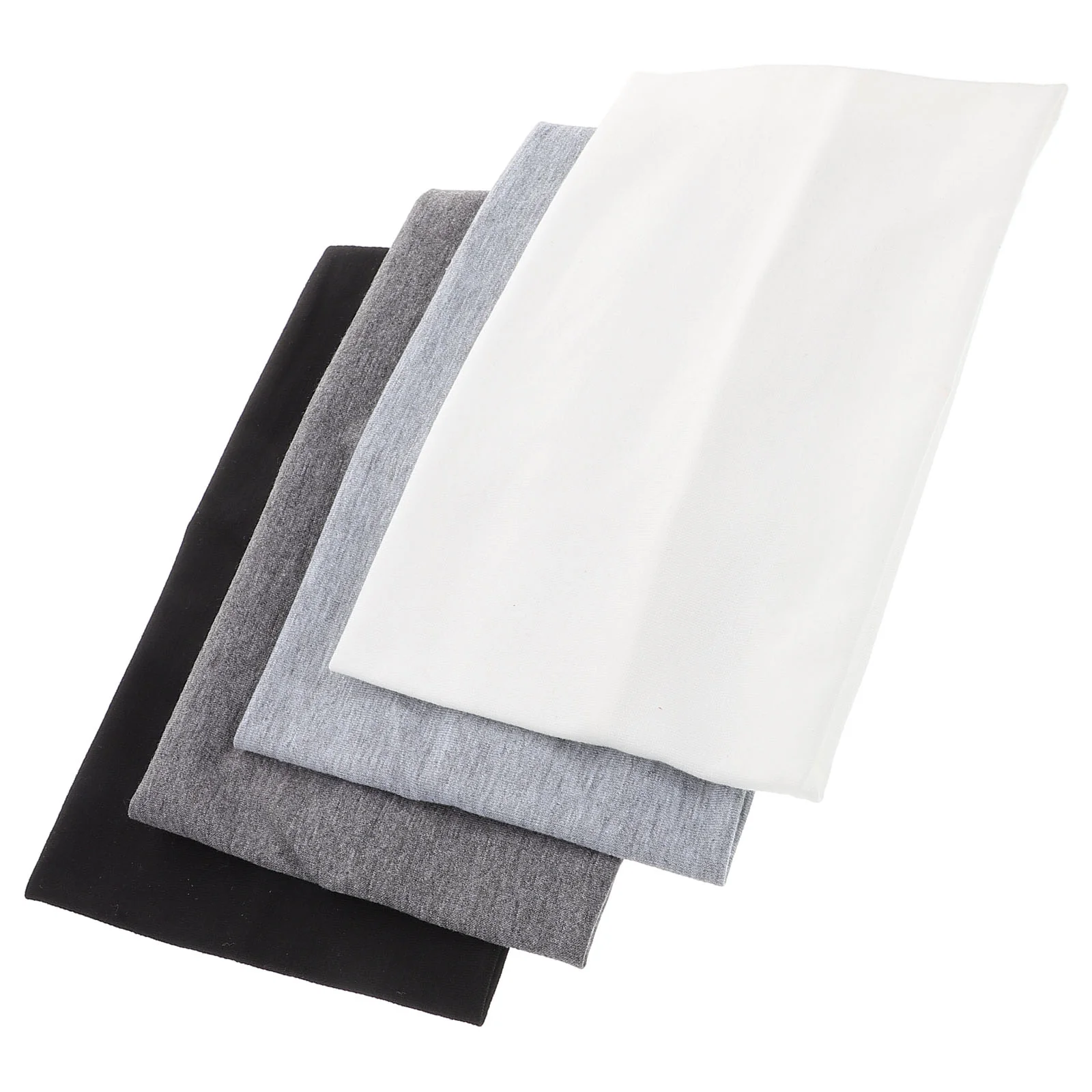 

4Pcs Wide Women Sports Wide Elastic Band Dance Cloth Accessories Sweat Absorbent Yoga Running Hair Band