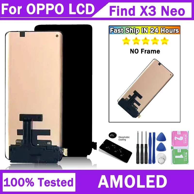655“oem-for-oppo-find-x3-neo-cph2207-lcd-display-touch-screen-digitizer-for-oppo-x3neo-display-assembly