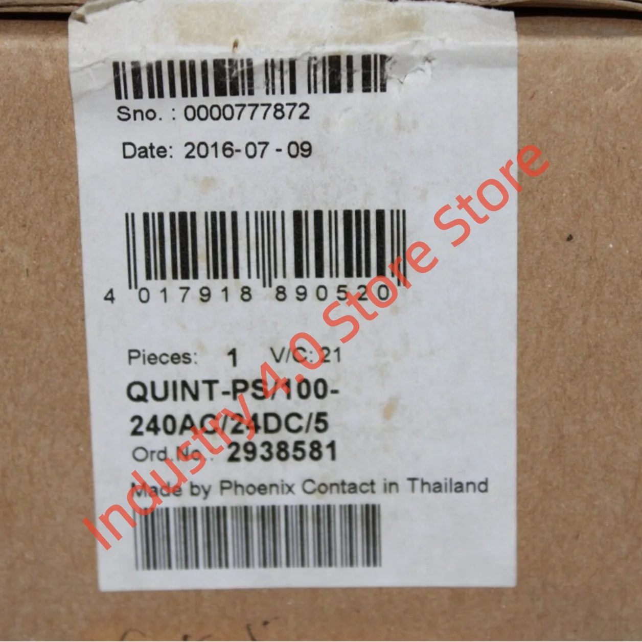 Блок питания Brand 2938581 QUINT-PS-100-240AC/24DC/5 новый, 2938604 QUINT-PS-100-240AC/24DC/10