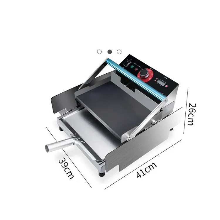 Small Automatic Double-Layer Burger Bun Machine Energy Saving Hamburger Machine For Fast Food Restaurant image 4