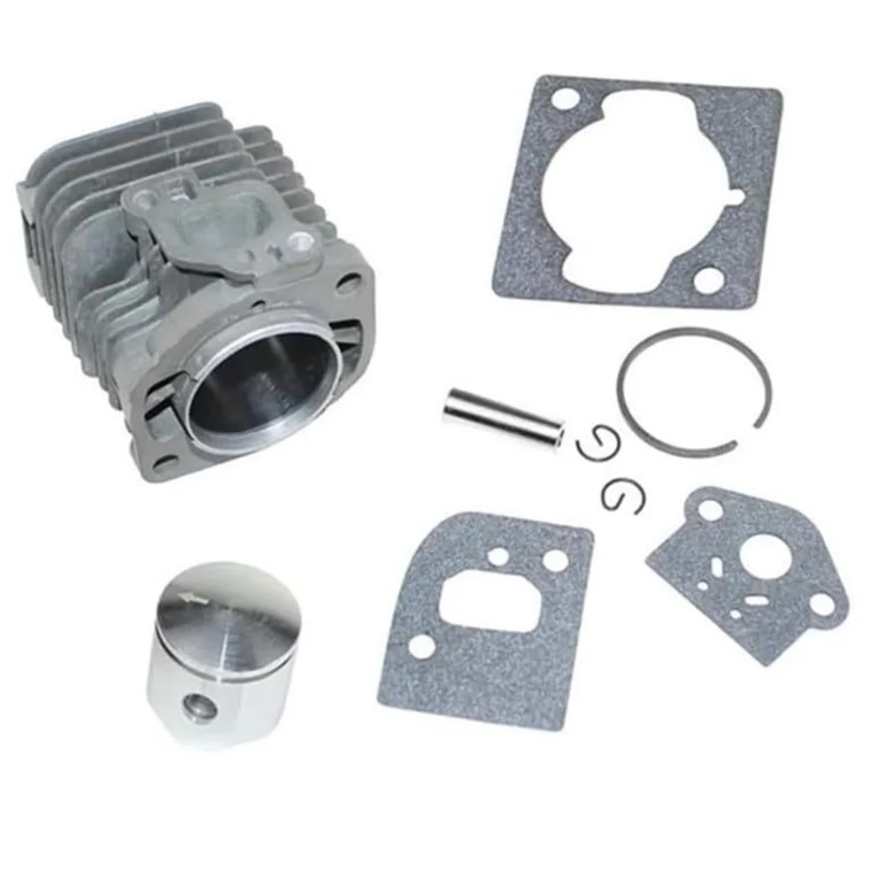 For HT232 Hedge Trimmer Part Cylinder Piston Kit For Hedge Trimmer Repair Silver Power Tool Part Easy Installation
