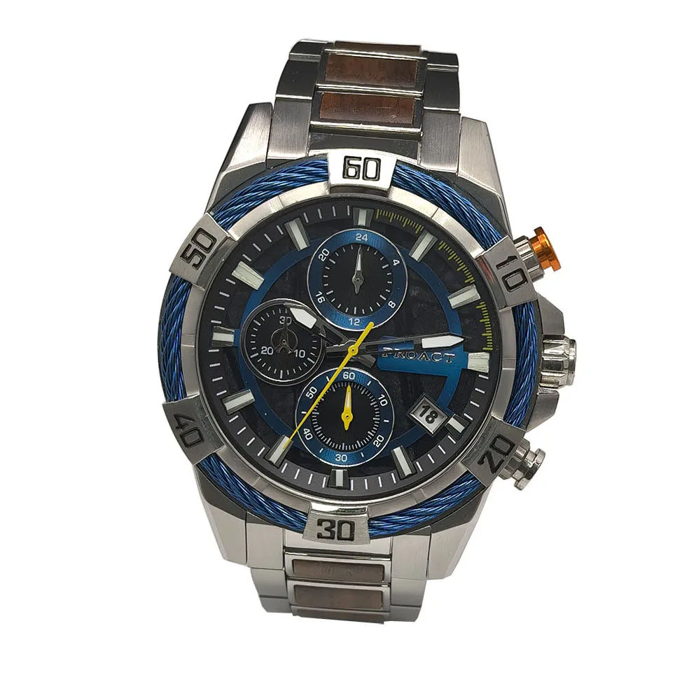 

Low MOQ Support Customization Luxury Quartz Watches WaterProof Chronograph Quartz Watch Brand Oem Quartz Watch Price