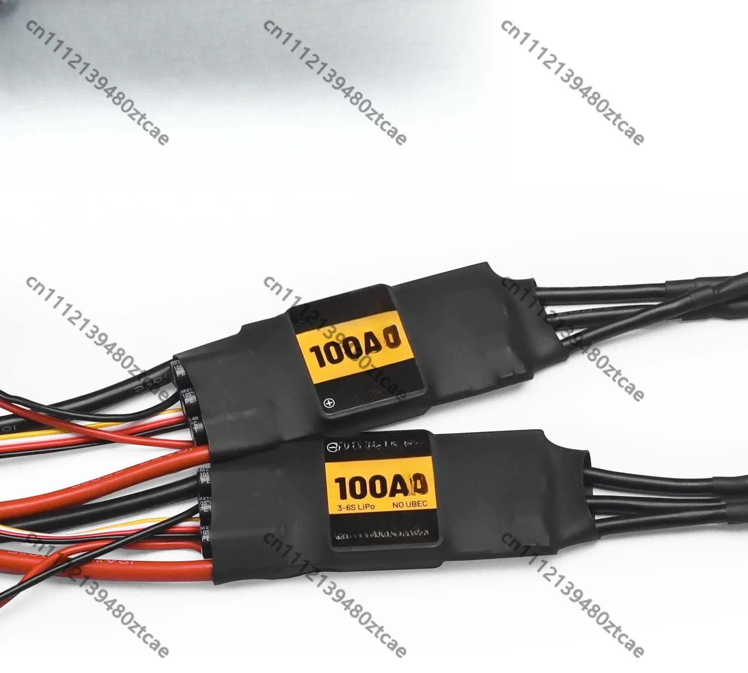 100A Brushless Dual Electronic Speed Controller Dual Channel Brushless ESC for RC Drone Aircraft Model Vehicle Parts