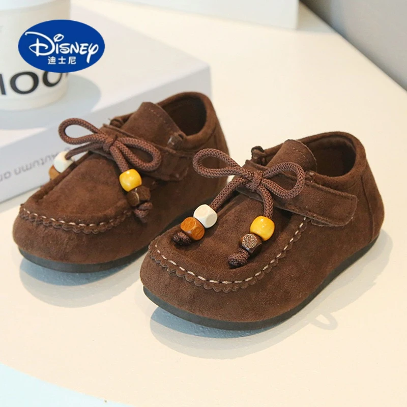 حذاء ديزني كيدز 2025 من الجلد الكلاسيكي | طراز ريترو بنعل ناعم للأولاد والبنات، للربيع والخريف #3