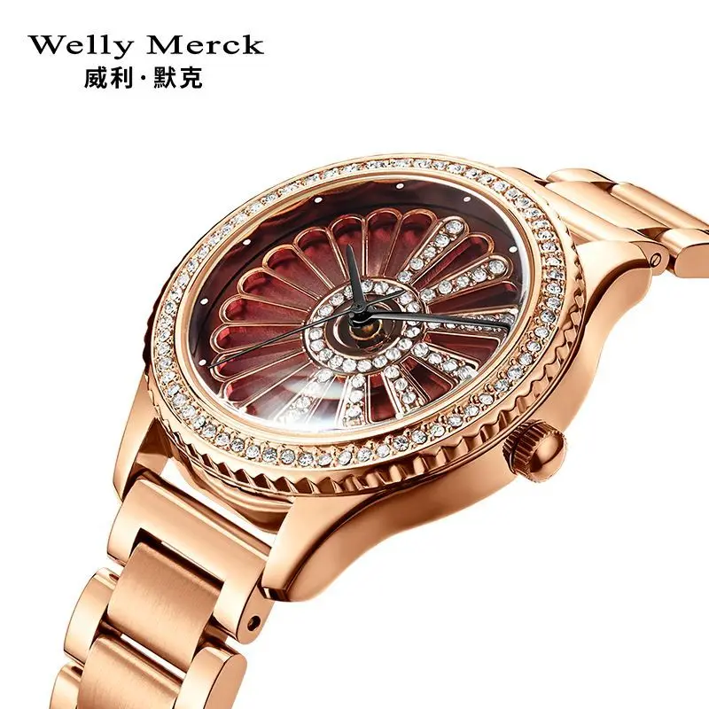 Genuine Welly Merck Ladies Fashion Watches orologi al quarzo da ragazza