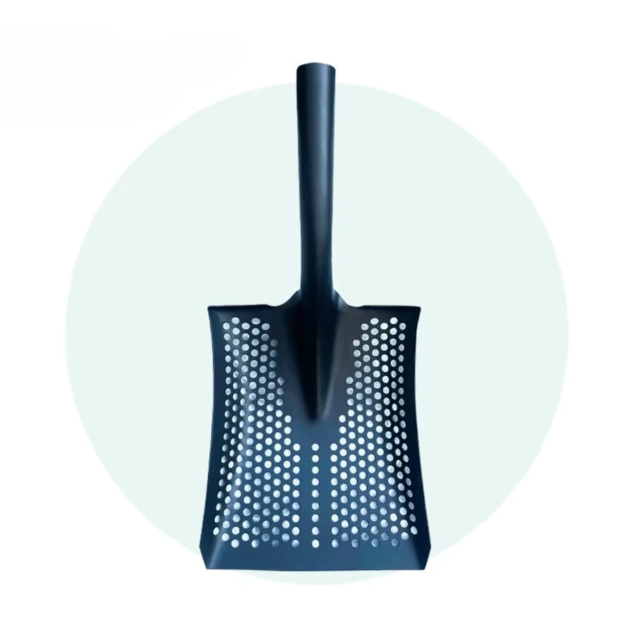 

Custom Agricultural Outdoor Tools New Design Garden Shovel and Spade with Hole for Cleaning Stables and Henhouses