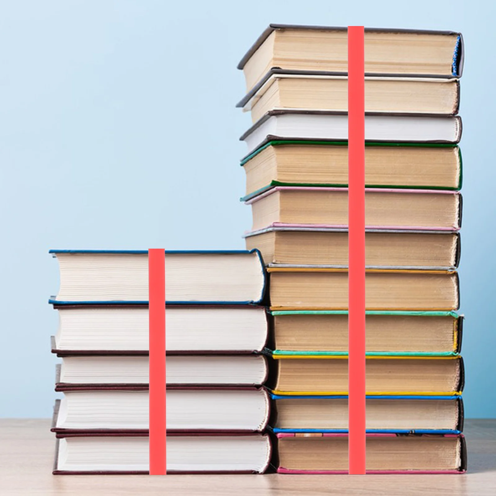 10 قطعة سيليكون لأجهزة الكمبيوتر المحمولة المجلات قابل للغسل المطاط يوميات كتاب تحديد صندوق القلم العصابات المحمولة قابلة لإعادة الاستخدام الأربطة المطاطية