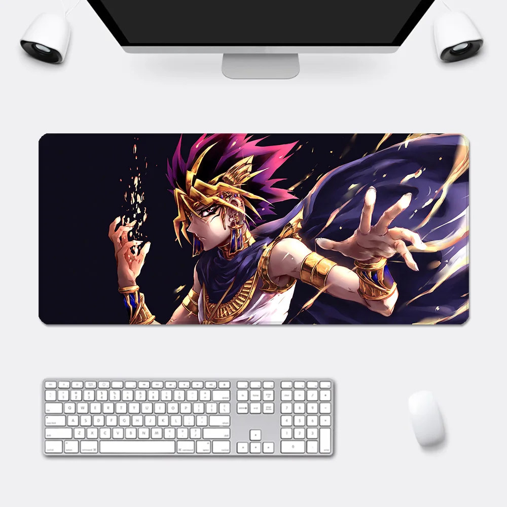 Game Yu Gi Oh Mousepad HD Printing Computer Gamers Locking Edge Non-slip Mouse Pad XXL90x40cm Keyboard PC Desk Pad