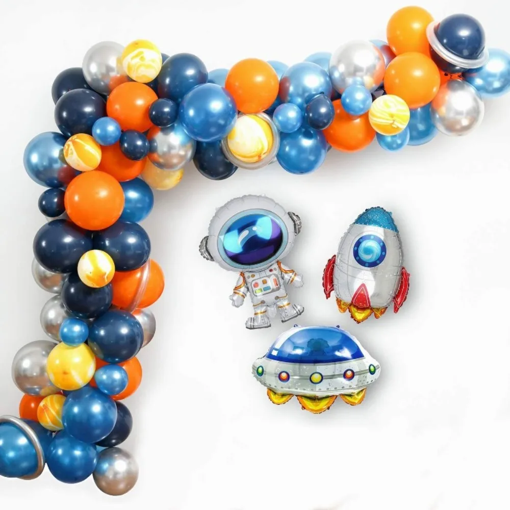 86pcs, Space Themed Aluminum Film Balloon 10\