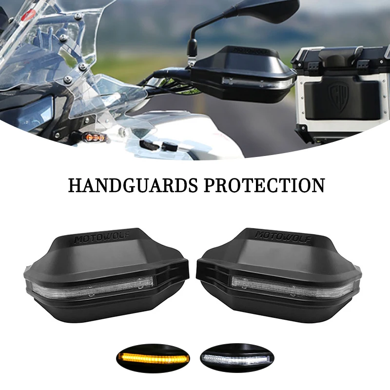 

DL650 DL250 Hand Guard Handle Protector Shield Windproof Handlebar HandGuards Protection For Suzuki V-Strom GW250 GSX150