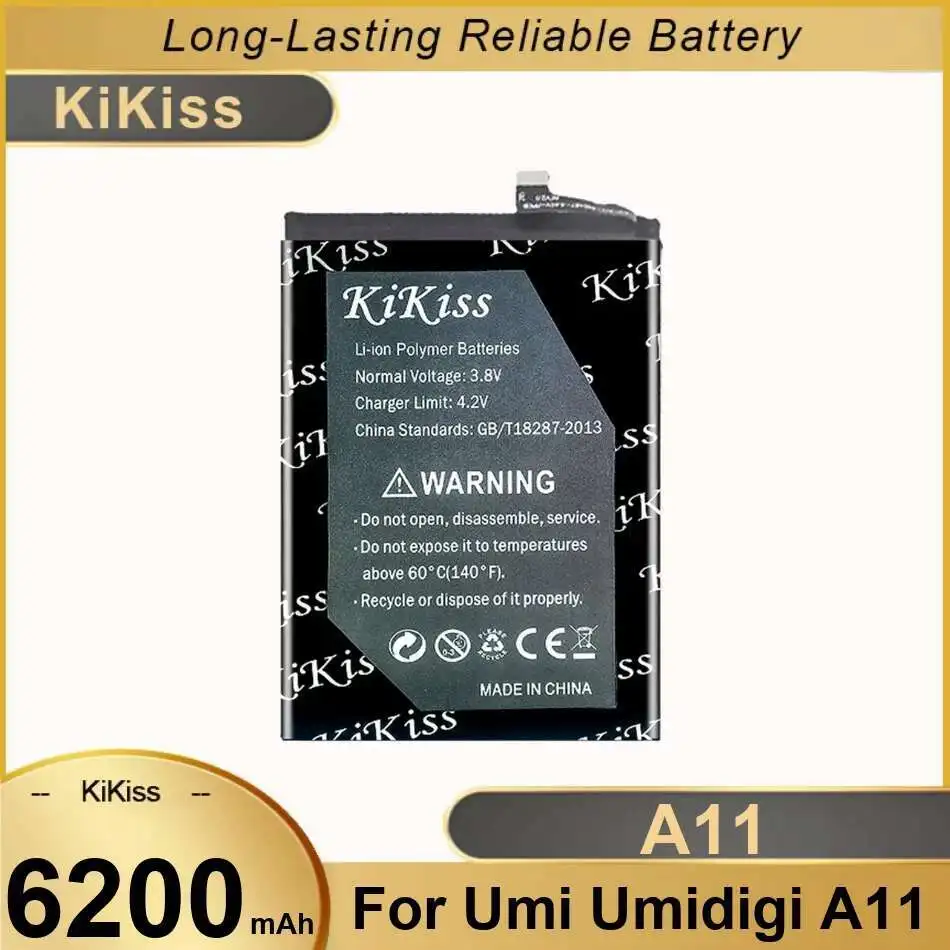 

6200Mah Mobile Phone Battery High Compatibility For Umi Umidigi A11