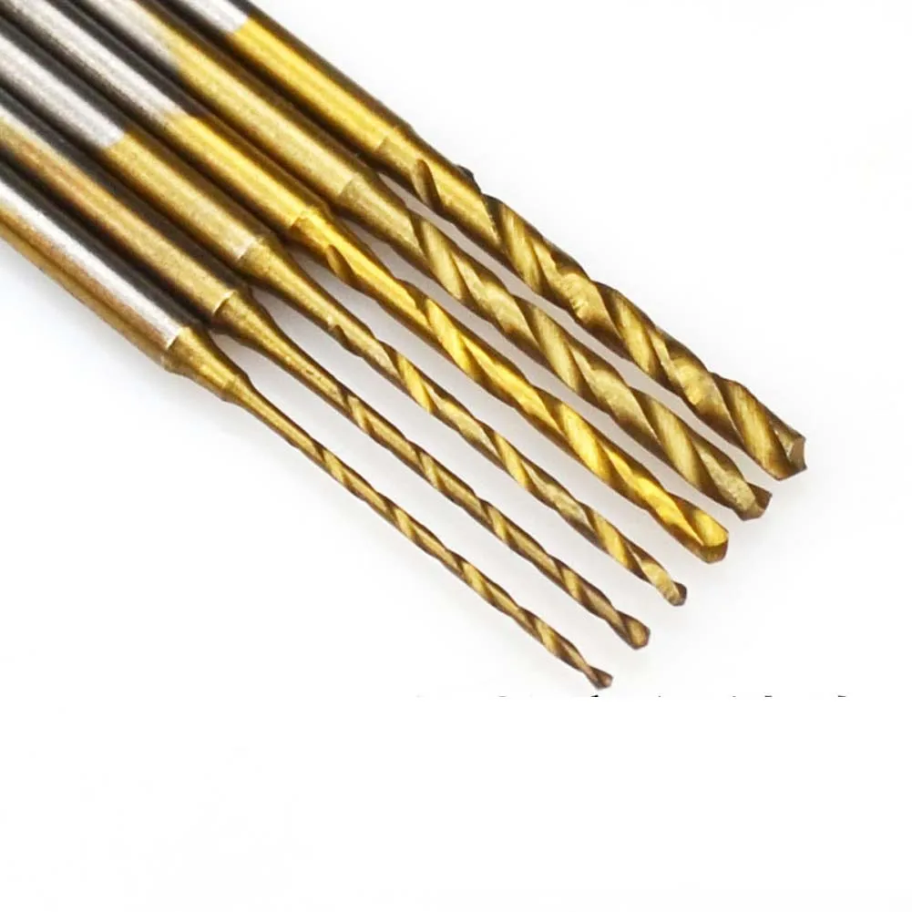 

6pcs/set 0.8-2mm Drill Bit 2.35mm Shank DIY Carving For Wood Plastic Engraving Bit Hole Drilling Tools Accessories