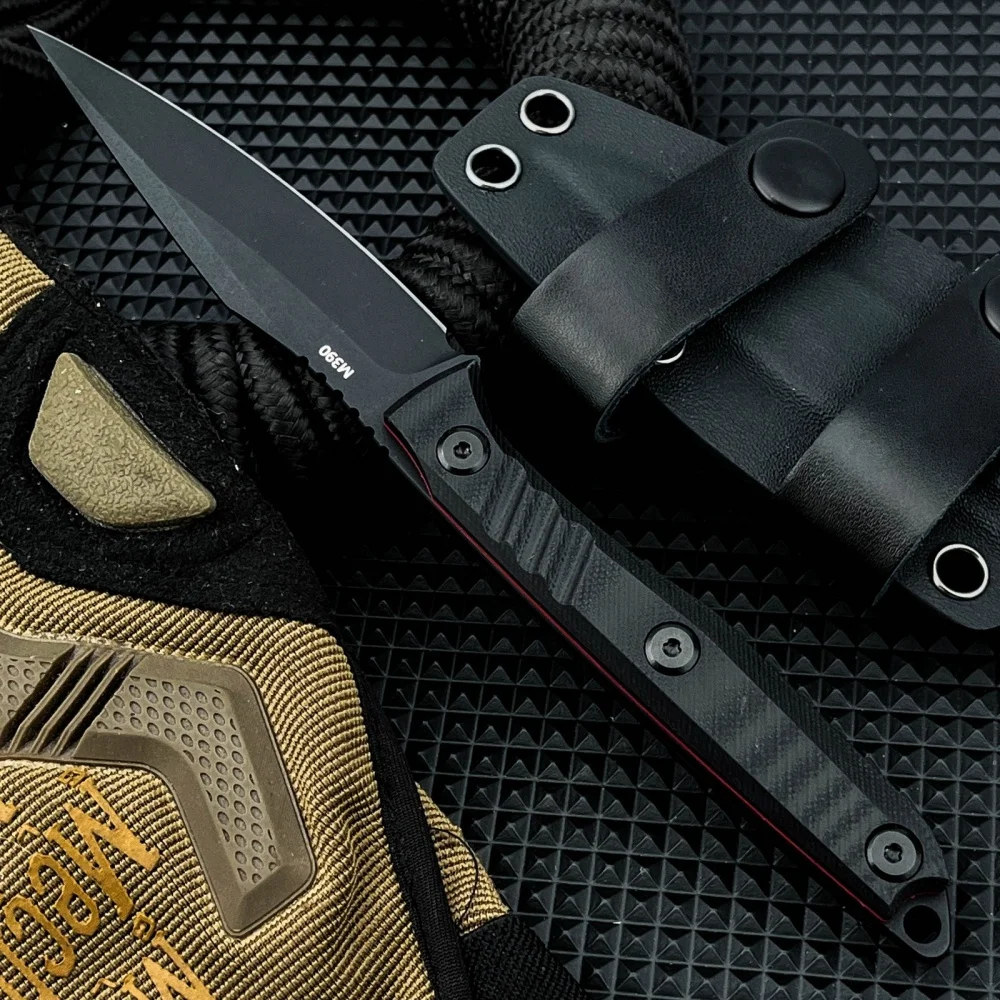 Durable 8Cr13Mov Fixed Knife EDC Camping Fishing Utility Knives High Hardness Outdoor Hiking Climbing Backpacking Straight Knife